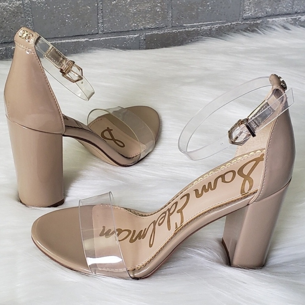 Sam Edelman Yaro Clear Heels